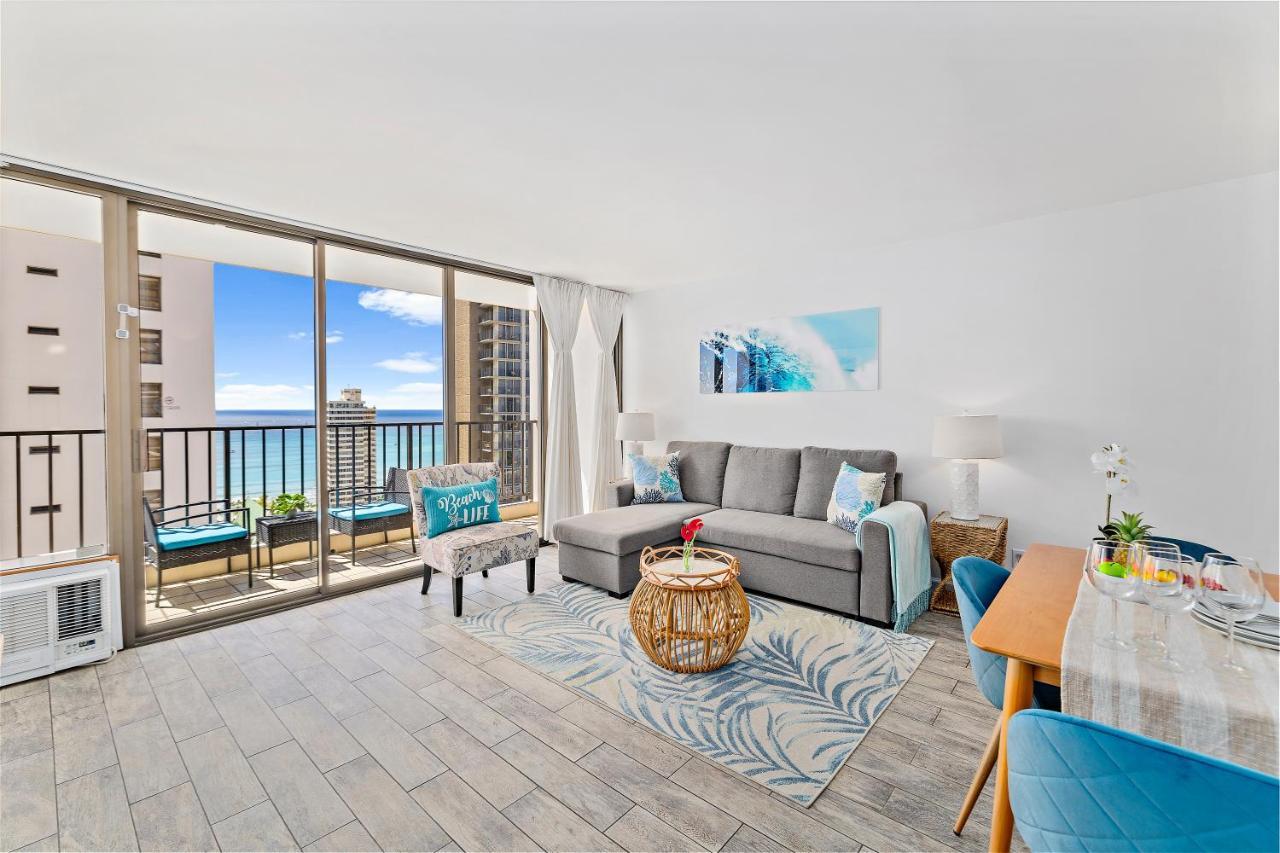 1br With Great Ocean Views, 1 Block To Waikiki Appartement *