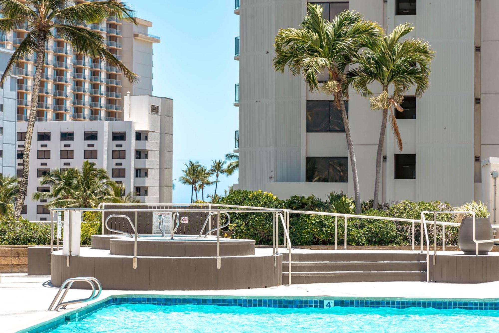 1br With Great Ocean Views, 1 Block To Waikiki Appartement Honolulu