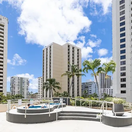 1Br With Great Ocean Views, 1 Block To Waikiki Beach Honolulu Exterior photo