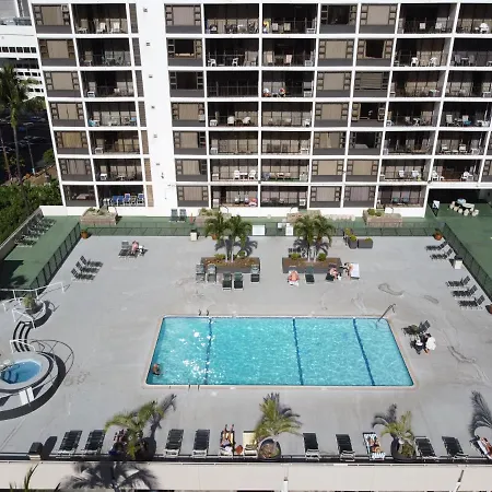 1Br With Great Ocean Views, 1 Block To Waikiki Beach Honolulu Exterior photo