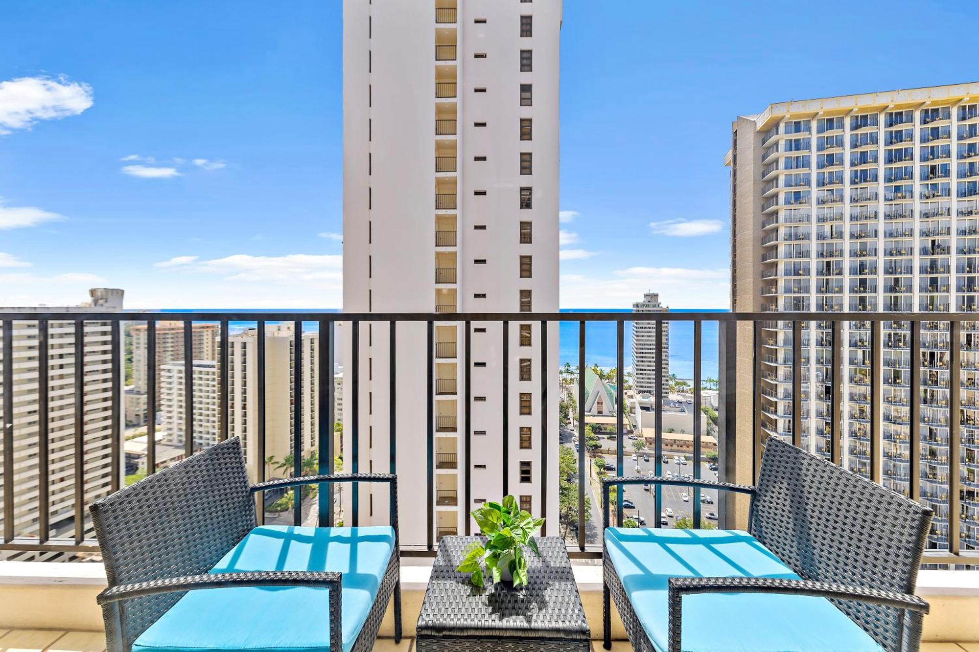 Appartamento 1br With Great Ocean Views, 1 Block To Waikiki *