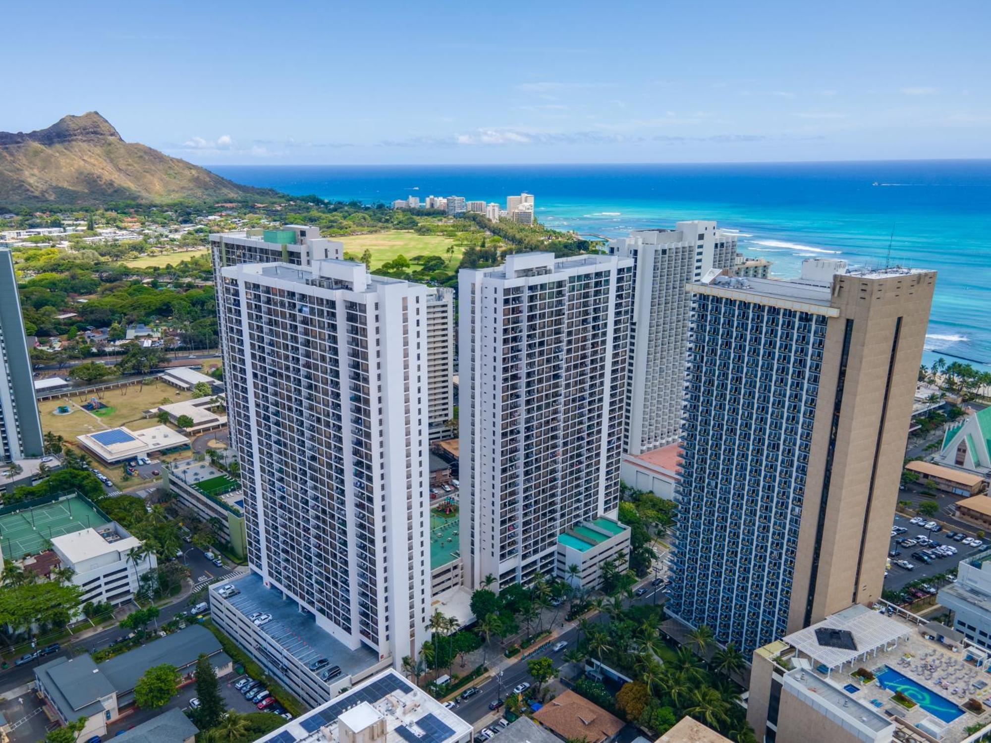 1br With Great Ocean Views, 1 Block To Waikiki Apartamento Honolulu